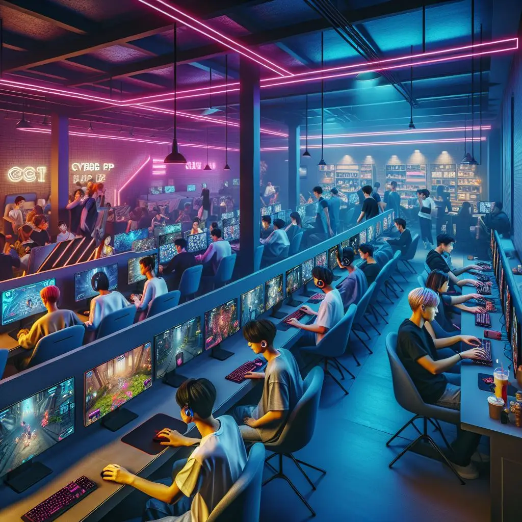 Cyber Cafe Business Going Remote